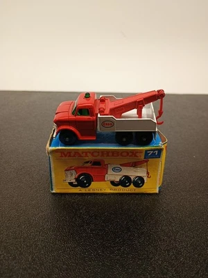 Vintage Matchbox #71 Wreck Truck with Original Box - Image 1 of 4