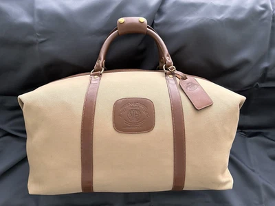 GHURKA NO. 97 BOLSA DE FIM DE SEMANA DE COURO SARJA DO ANO 1995 BOLSA REGISTRADA R 9 - Imagem 1 de 4