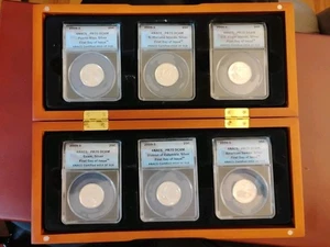 2009 S Silver Set Territory ANACS PR70 DCAM  - Picture 1 of 12