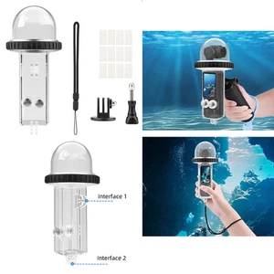 Schwimen Tauchen Wasserdichtes Gehäuse Schnorchel Abdeckung für DJI OSMO POCKET3 - Picture 1 of 13