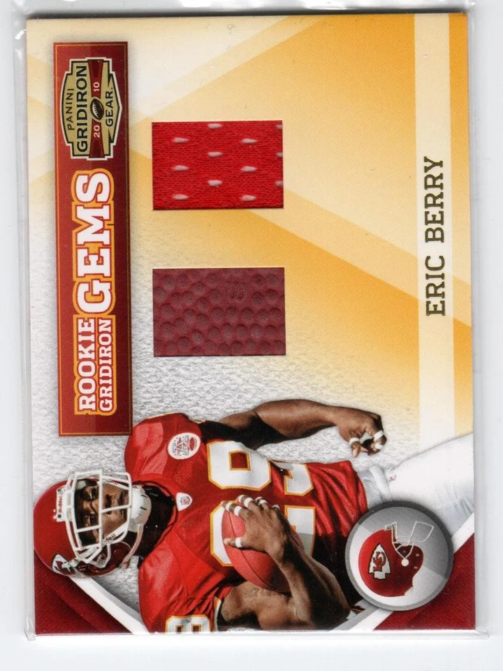 2010 Panini Gridiron Gear Rookie Gems Jerseys Combos #254 Eric Berry /25 - Image 1 of 1