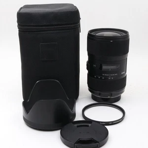 【Exd+5,W/Hood,Case】SIGMA 18-35mm f/1.8 DC HSM Art A013 para Nikon de Japón - Imagen 1 de 9