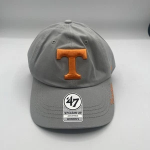 Women's '47 Gray Tennessee Volunteers Miata Clean Up Adjustable Hat - Picture 1 of 11