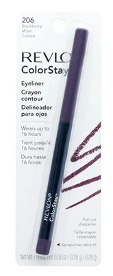 Revlon ColorStay Eyeliner with SoftFlex, #206 Blackberry (NEW and SEALED) - Image 1 of 2