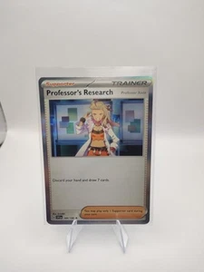 Professor's Research 189/198 Sv01: Scarlet & Violet Base Set Holo - Picture 1 of 2