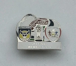 OXFORD V BARNSLEY JPT FINAL 2016 PIN BADGE - Picture 1 of 2