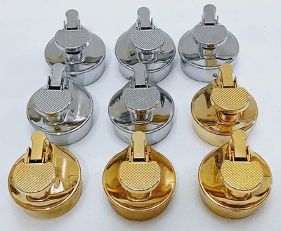 Vintage Lighter lot of 9 Table Lighters NSERT Fits  Round Base - for Parts Scrap - Image 1 of 4