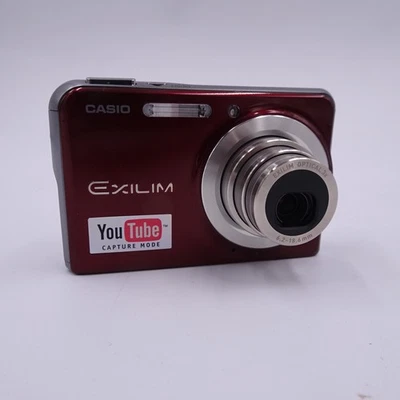 Casio Exilim EX S880 Digitalkamera Rot Digicam 8.1 MP Zustand gut - Bild 1 von 4