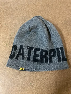 Gorro tejido gris oruga gorra talla única para hombre sombrero de invierno Foto 1 de 4