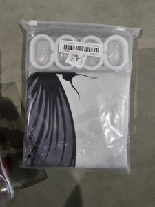 Butterfly Shower Curtain With Hooks - Picture 1 of 2