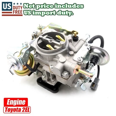 Conjunto de carburador MTM para Toyota Corolla Sprinter EE80 1984-1987 1,3 L 2EL motor Foto 1 de 4