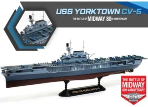 [NEU] 1/700 USS YORKTOWN CV-5 FLUGZEUGTRÄGER 80TH ANNIV. MIDWAY PLAMODEL 14229 - Bild 1 von 9