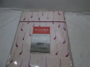 NUEVO Signoria Firenza CAPRIFOGLIO Hoja Plana Doble ~ Rosa Nuevo en Paquete - Imagen 1 de 4