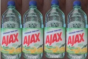 Ajax All Purpose Cleaner Fresh Citrus And Eucalyptus Scent Liquid 16.9 oz 4 Pack - Picture 1 of 4