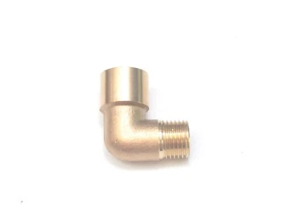 1/4" BSP Male Female Elbow British Threaded Pipe Fitting Fuel, Air, Water, Oil - Image 1 of 4