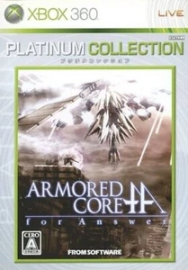 XBOX 360 ARMORED CORE for Answer Platinum Collection Japanese Edit Very Good GP - Picture 1 of 1