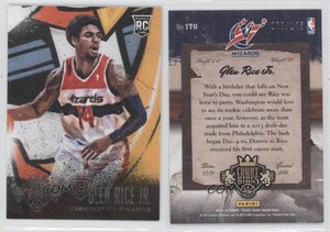 2013-14 Panini Court Kings /125 Glen Rice Jr #170 Rookie RC