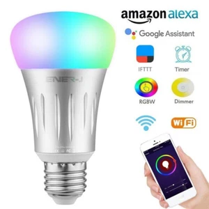 LÁMPARA ENER-J SHA5203-E27 6.5W E27 WIFI RGB+W COMPATIBLE AMAZON ALEXA - Imagen 1 de 5
