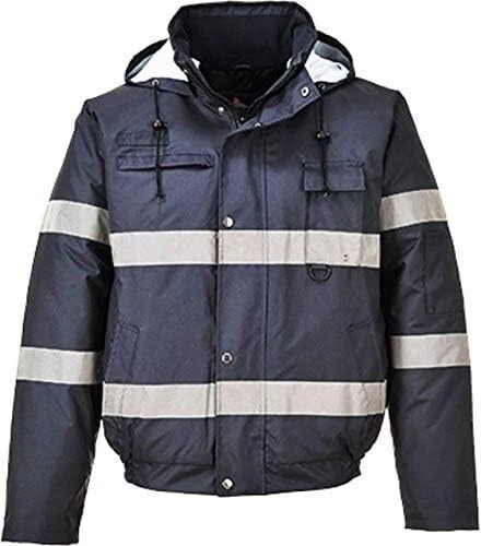 Chaqueta Bomber Portwest US434NARM Ajuste Regular Iona Lite, Mediana, Azul Marino Foto 1 de 1
