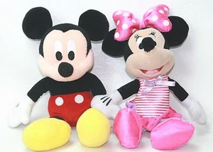 Par de Mickey and Minnie Mouse Disney 10" usado limpio - Imagen 1 de 7