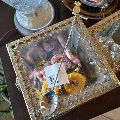 CUCHARA DE CÓCTEL ANTHROPOLOGIE FRUTA ACCESORIO BAR PERFECTO CÓCTEL PIÑA NUEVO Foto 1 de 4