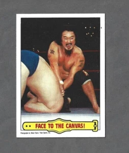 Mr. Fuji 1985 Topps Wrestling #43 - Picture 1 of 2