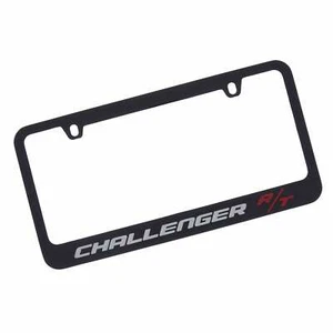 Marco de matrícula para Dodge Challenger RT (negro) - Imagen 1 de 4