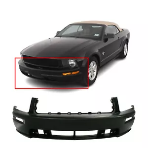 Primed Front Bumper Cover for 2005-2009 Ford Mustang GT FO1000575 - Picture 1 of 8
