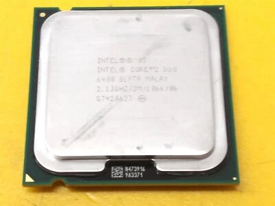 ⭐️⭐️⭐️⭐️⭐️ CPU Processor Intel Core 2 Duo E6400 SL9T9 2.13GHz - Image 1 of 2