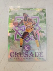 Wilt Chamberlain 2016-17 Panini Excalibur Camo Prizm #81 LA Lakers - Picture 1 of 2
