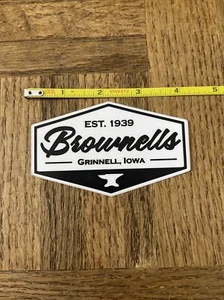 Auto Decal Sticker Brownells - Picture 1 of 2