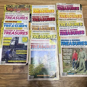 Western & Eastern Treasures Magazine Lot (14) Various 1983-1989 Metal Detecting - Picture 1 of 20