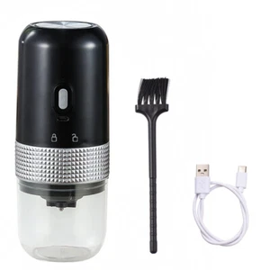200ml Electric Burr Coffee Grinder Grinder Grinding for Travel Office Home - Picture 1 of 11