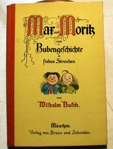 ENFANTINA/MAX ET MORITZ/FAC SIMILE DE L'EDITION DE 1925/ANNEES 60/ETAT NEUF - Picture 1 of 1