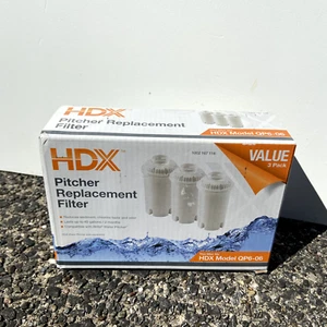 HDX 3 Pack Water Pitcher Replacement Filters QP6-06 New - Picture 1 of 5