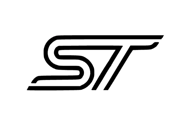 8" ST para Ford Focus Fiesta emblemas calcomanías logotipo JDM ECOBEAST ECOBOOST Foto 1 de 3