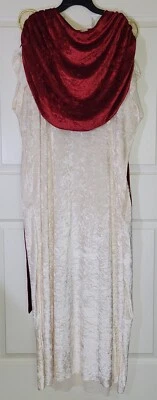 Disfraz romano de Halloween con tocado y puños talla única para la mayoría de los adultos Foto 1 de 4