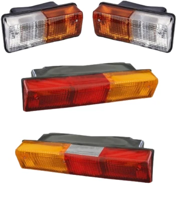 APSMOTIV Fiat Ford Landini Massey Ferguson Traktor Vorderseitiger Blinker Rücklicht Set