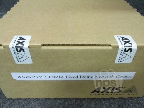 NEW AXIS P3353 12mm Fixed Dome Network Surveillance Camera Color / Monochrome - Image 1 of 1