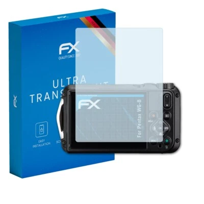 atFoliX 3x Screen Protection Film for Pentax WG-8 Screen Protector clear - Image 1 of 4
