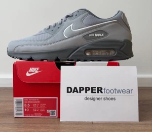 Nike Herren Air Max 90, Größe 7,5 UK, Wolf Grey Sneaker FJ4218 002 - Bild 1 von 6