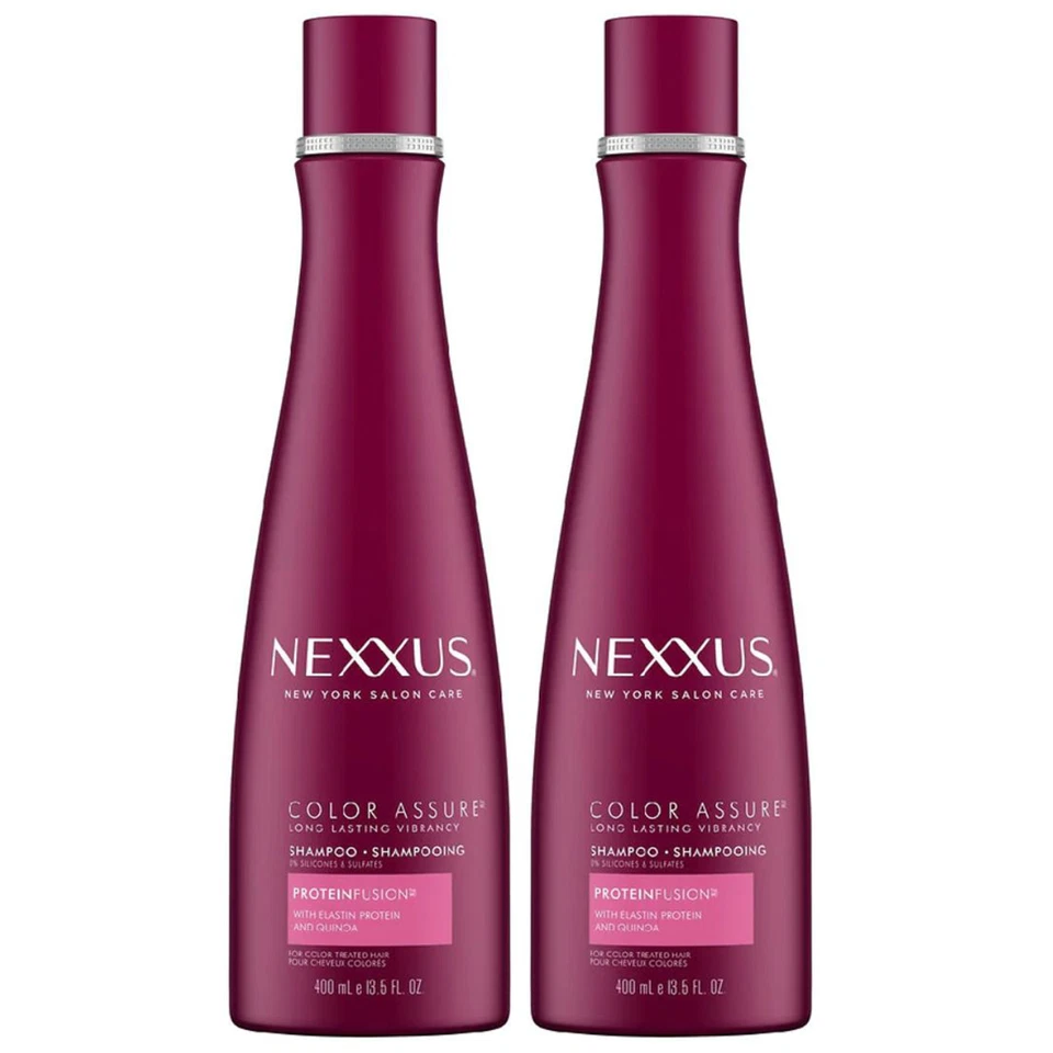 (2) Packs  Nexxus Color Assure Shampoo for Color Treated Hair 13.5 Oz Each  - Image 1 of 1