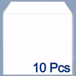 10 pezzi buste di carta bianche per archiviazione CD DVD patta richiudibile - senza finestra NUOVE - Foto 1 di 12