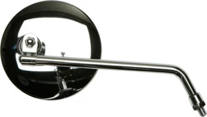 Emgo Universal Round Mirror 4in. Round Mirror with 8in. Stem - 8mm Thread - Ei - Picture 1 of 1