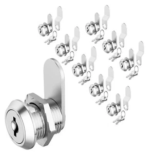 8 Pack Cabinet Locks Keyed Alike 5/8" Cabinet Locks With Keys Rv Locks For Stora - Picture 1 of 7