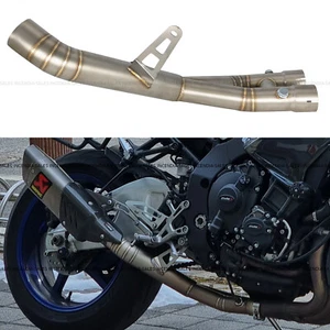Yamaha MT10 FZ10 Exhaust Collector Link Pipe - Stainless Steel 2016 - 2024 - Picture 1 of 5