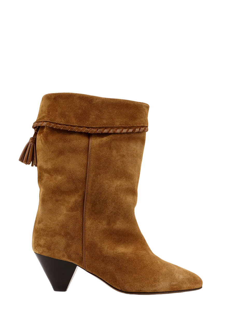 ISABEL MARANT スエード フリル ブーツ セール】 リボン3連フリルブーツ （ブーツ（ショート丈