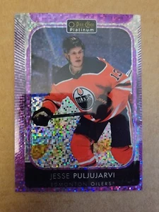 2021-22 O-Pee-Chee Platinum - Violet Pixels #148 Jesse Puljujarvi /299 - Picture 1 of 3