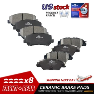 Pastillas de freno delanteras y traseras de cerámica para Mazda CX-5 2016 2017 2018 2019 2020 - 2022 - Imagen 1 de 7