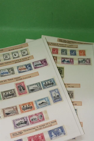 St LUCIA Commonwealth MNH 1933-1954 w/ SPECIMEN Stamp Collection Cover
